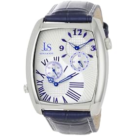 Joshua & Sons Mens JS733BK Dual Time Quartz Watch