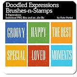 Photoshop Brushes - Doodled Expressions Brushes and Stamps