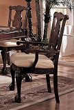 Set of 2 Atlantis Collection Wood Dining Arm Chairs
