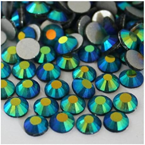 1440 7200pcs Gava High Quality Flatback Rhinestones Multiple Color AB Crystal Black AB-1440pcs-ss20 (4.60mm~4.80mm)