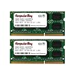 Komputerbay 16GB (2x 8GB) DDR3 PC3-12800 1600MHz SODIMM 204-Pin Laptop Memory...