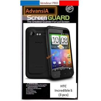 3 Films Protection Ecran HTC incredible S [Appareils électroniques]