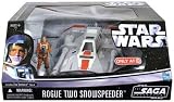 Star Wars Saga '06 Exclusive Vehicle Rebel Snowspeeder With Zev
