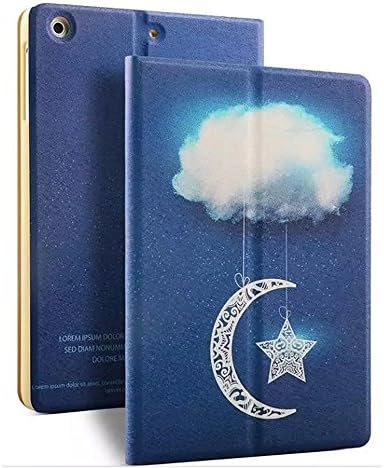 iPad Mini 2/3 Case, Dakotacase (Book style) Folio Ultra Slim Painted Pattern Stand Case, Flip PU Leather Protective Hard Case Cover For Apple iPad Mini 2 Mini 3 (Star-Clouds)