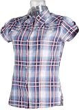 Baleno Damen Bluse Squirrel, blau kariert, L