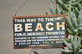 Beach Sign - This way to the Beach