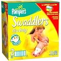 Pampers Swaddlers, Size 2, Economy Plus Pack, 184 Swaddlers