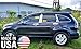 Made in USA! Compatible with 2007-2011 Honda CRV 4 PC Stainless Steel Chrome Pillar Post Trim