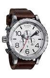 Nixon 51-30 Chrono Watch - Men039s SilverBrown on sale