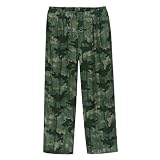 Boys' Cherokee Flannel Camouflage Sleep Bottoms - Green