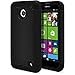 Nokia Lumia 635 Case, Nokia Lumia 630 Case, MagicMobile [Dual Armor Series] Durable [Impact Shockproof Resistant] Double Layer Cover [Hard Shell] + [Flexible Silicone] Case for Nokia Lumia 630 / 635 - Black