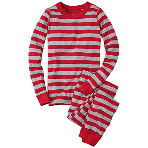 Hanna Andersson Little Boy Long John Pajamas In Organic Cotton