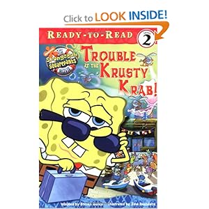 Trouble at the Krusty Krab! (Spongebob Squarepants Ready-to-Read) [Paperback]