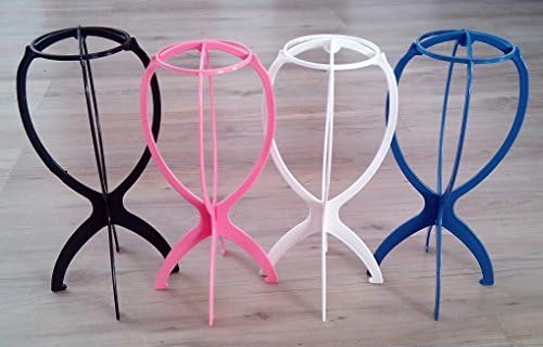 Liaohan® Plastic Wig Stand Super Elastic Hair Stand Holder 3pcs/pack Assorted Colors