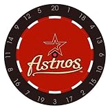 MLB Houston Astros Bristle Dart Board With Darts And Flights