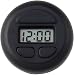 STICK-ON SPOT CLOCK -- BLACK