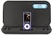 IHOME iP49BZC Portable Stereo Rechargeable Alarm Clock FM Radio for iPhone/iPod (Black)