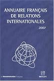 Annuaire français de relations internationales : Volume 8