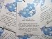 Forget Me Not: 10 Seed Favor Packets (Custom Text Options Available)