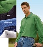 Men's River's End  Long - sleeve SOLAR Shield Pin Point Pique Sport Shirt