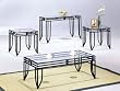 Matrix 3pc Coffee/End Table Set in Black Finish By Acme Furniture