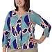 Plus-Size Merona® Purple/Blue 3/4-Sleeve Cardigan Sweater