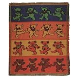 Grateful Dead - Dancing Bears Woven Throw