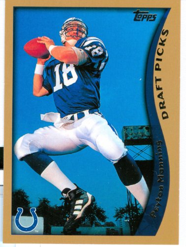 1998 Topps Peyton Manning Rookie Card