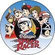 Classic Speed Racer Round Refrigerator Magnet