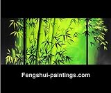 Original Modern Art Paintings on Canvas Bamboo Painting 0055