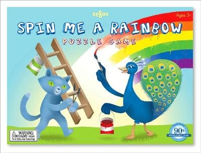 Eeboo Spin Me a Rainbow Game Eeboo Spin Me a Rainbow Game