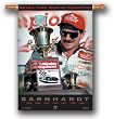 Dale Earnhardt 2-Sided 28" X 40" Banner W/ Pole Sleeve - NASCAR