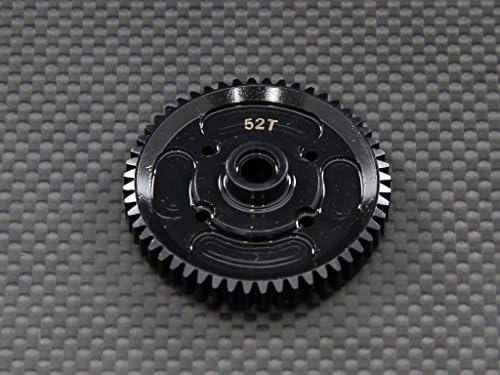 GPM RACING EX052TS-BK STEEL SPUR GEAR (52T) - 1PC AXIAL RACING EXO TERRA BUGGY