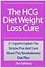 The HCG Diet Weight Loss Cure - 21 Experts Explain The Simple Pros And Cons About This Revolutionary Diet Plan