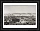 Framed Print of SEWING MACHINE FACTORY from Mary Evans