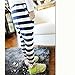 PanDaDa Baby Girls Striped Casual Pants Harem Pants Low Crotch Sweatpants Baggy
