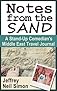 Notes from the Sand   [NOTES FROM THE SAND] [Paperback]