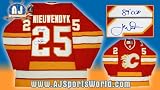 JOE NIEUWENDYK Calgary Flames SIGNED Stanley Cup JERSEY
