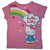 Hello Kitty Toddler Girls Rainbow T Shirt