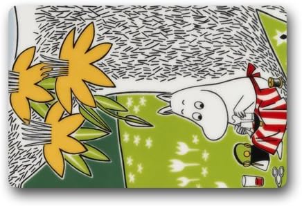 Moomin Valley lovely Custom Doormat by Rainy man 23.6 x 15.7 Inches