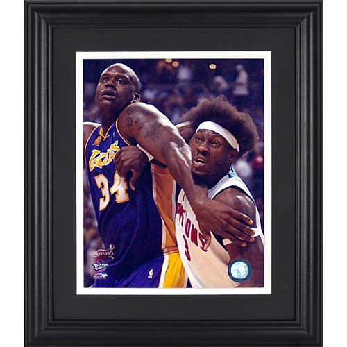 Mounted Memories Detroit Pistons Ben Wallace Framed Photo