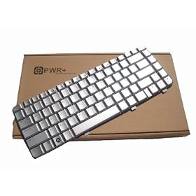 PWR+ Laptop Keyboard for HP Pavilion DV4 DV4T DV4Z DV4-1000 DV4-1020 DV4-1028 DV4-1430 DV4-1430US DV4-1431US DV4-1433US DV4-1435 DV4-1435DX DV4-1444DX DV4-1465DX DV 4T 4Z; Compaq Presario CQ40 CQ40-100 CQ45 CQ45-100 CQ45-200 CQ40-100 CQ40-101XX CQ40-200 CQ40-201XX CQ40-215WM CQ40-300 CQ40-300LA CQ40-302LA CQ40-304LA CQ40-305LA CQ40-320 CQ40-320LA CQ40-324 CQ40-324LA CQ40-325LA CQ40-525 CQ 40 45 (Silver); P/N V061102CS1 PK1303V0600