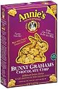 Annie's Homegrown Chocolate Chip Bunny Grahams, 7.5-Ounce Boxes (Pack of 12)