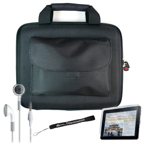Apple Ipad Tablet ( 3G , wifi , WiFi + 3G ) Hard Nylon Cube with Pocket Carrying Case for ipad ( iPad Accessories Only ) + Includes a 4 inch eBigValue (TM) Determination Hand Strap + Anti Glare screen protector for iPad Tablet ( All Models ) + Fashion Earbud Headset Headphones 3.5mm In Ear Stereo ( White ) 51p2n3sNZbL Apple Ipad Tablet ( 3G , wifi , WiFi + 3G ) Hard Nylon Cube with Pocket Carrying Case for ipad ( iPad Accessories Only ) + Includes a 4 inch eBigValue (TM) Determination Hand Strap + Anti Glare screen protector for iPad Tablet ( All Models ) + Fashion Earbud Headset Headphones 3.5mm In Ear Stereo ( White )