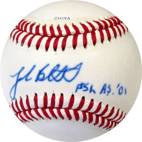 Josh Beckett ''AS. 01'' Autographed/Hand Signed Baseball