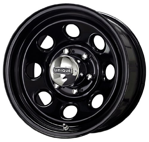Unique Wheel (Series 297) Black – 15 X 8 Inch