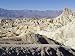 Zabriskie Point from Golden Canyon, Death Valley, California Photographic Poster Print by Rich Reid, 30x40