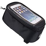 Weanas&reg; Bike Bicycle Handlebar Frame Pannier Front Top Tube Bag Pack Rack X Large Waterproof for Iphone 6 6 Plus Samsung Mobile Phone