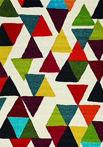 Spring Multi Diamonds Rug