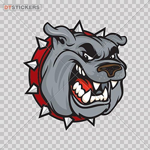 Vinyl Sticker Decals Dog Guard Garage Door Laptop Sports Bike hold english aggression alive (16 X 14,9 Inches) Fully Waterproof Printed vinyl sticker